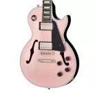GIBSON - CUSTOM LES PAUL CUSTOM WITH F-HOLES, LIGHT AGED, CHAMPAGNE SPARKLE
