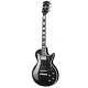 GIBSON - CUSTOM LES PAUL CUSTOM, ANDROMEDA BLACK, CHROME HARDWARE