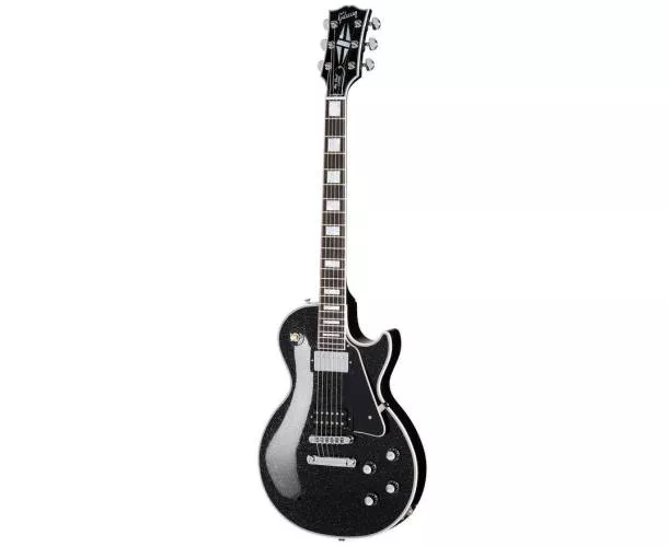 GIBSON - CUSTOM LES PAUL CUSTOM, ANDROMEDA BLACK, CHROME HARDWARE GIBSON - CUSTOM LES PAUL CUSTOM, ANDROMEDA BLACK, CHROME HARDWARE