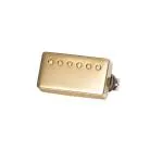 GIBSON - CUSTOMBUCKER MATCHED SET, DOUBLE BLACK, TRUE HISTORIC GOLD COVERS, 2-CONDUCTOR, UNPOTTED, 8K, ALNICO 3