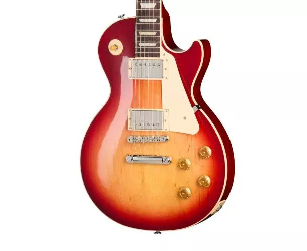 GIBSON - LES PAUL STANDARD 50S PLAIN TOP, DARK CHERRY SUNBURST, EXCLUSIVE GIBSON - LES PAUL STANDARD 50S PLAIN TOP, DARK CHERRY SUNBURST, EXCLUSIVE