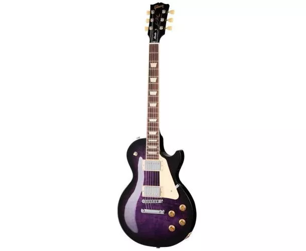 GIBSON - LES PAUL STUDIO FIGURED TOP, DARK PURPLE BURST, EXCLUSIVE GIBSON - LES PAUL STUDIO FIGURED TOP, DARK PURPLE BURST, EXCLUSIVE