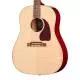 GIBSON - J-45 STANDARD, NATURAL TOP CHERRY BACK AND SIDES