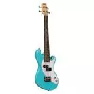 KALA - UBASS-SB-BL-FS SOLID BODY U-BASS 4 CORDES LIVRE AVEC HOUSSE - SURF BLUE