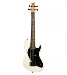 KALA - UBASS-SB-CR-FS SOLID BODY U-BASS 4 CORDES LIVRE AVEC HOUSSE - CREAM