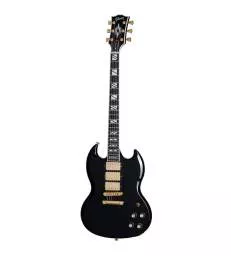 GIBSON - SG SUPREME, EBONY, 3-PICKUP, EXCLUSIVE