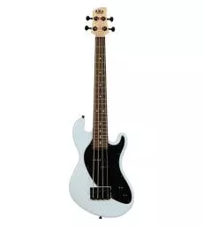 KALA - UBASS-SB-LB-FS SOLID BODY U-BASS 4 CORDES LIVRE AVEC HOUSSE - LIGHT BLUE