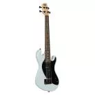 KALA - UBASS-SB-LB-FS SOLID BODY U-BASS 4 CORDES LIVRE AVEC HOUSSE - LIGHT BLUE