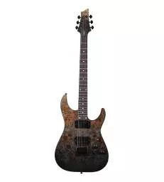 SCHECTER - 3950 C-1 STANDARD - BLACK FADE BURST BURL