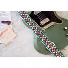 HURRICANE MUSIC - HM 10TH BLUE STAINED GLASS HIPPIE STRAP