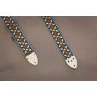 HURRICANE MUSIC - HM 10TH BLUE STAINED GLASS HIPPIE STRAP