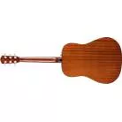 FENDER - CD-60S DREADNOUGHT, ALL-MAHOGANY