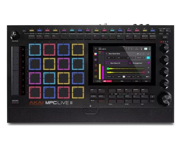 AKAI PROFESSIONAL - AUTONOMES - 16 PADS MPCE, TOUCH STRIP, ENCEINTES, SUR BATTERIE AKAI PROFESSIONAL - AUTONOMES - 16 PADS MPCE, TOUCH STRIP, ENCEINTES, SUR BATTERIE