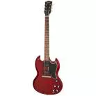 GIBSON - 1963 SG SPECIAL REISSUE LIGHTNING BAR VOS CHERRY RED