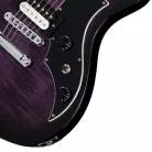 GIBSON - VICTORY FIGURED TOP DARK PURPLE BURST