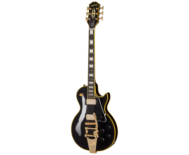EPIPHONE - JOE BONAMASSA 1959 LES PAUL CUSTOM ANTIQUE EBONY (INCL. HARD CASE)