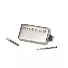 GIBSON - CUSTOMBUCKER MATCHED SET, DOUBLE BLACK, TRUE HISTORIC NICKEL COVERS, 2-CONDUCTOR, UNPOTTED, 8K, ALNICO 3