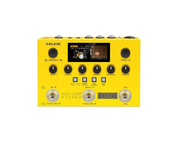 NUX - LOOPER, BOITE A RYTHME, SIMULATEUR D'AMPLI STEREO NUX - LOOPER, BOITE A RYTHME, SIMULATEUR D'AMPLI STEREO