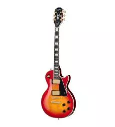 EPIPHONE - LES PAUL CUSTOM, HERITAGE CHERRY SUNBURST, EXCLUSIVE
