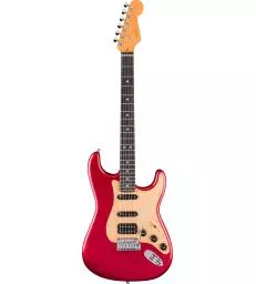 FENDER - LIMITED EDITION AMERICAN ULTRA II STRATOCASTER HSS, SINISTER RED
