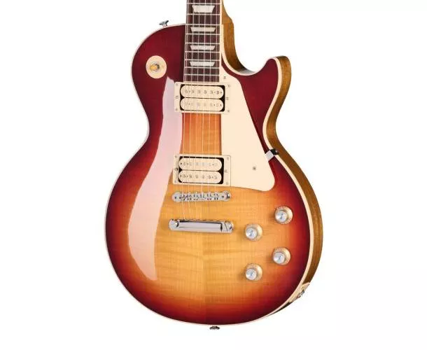 GIBSON - LES PAUL STANDARD 60S DOUBLE TROUBLE, VINTAGE BOURBON BURST GIBSON - LES PAUL STANDARD 60S DOUBLE TROUBLE, VINTAGE BOURBON BURST