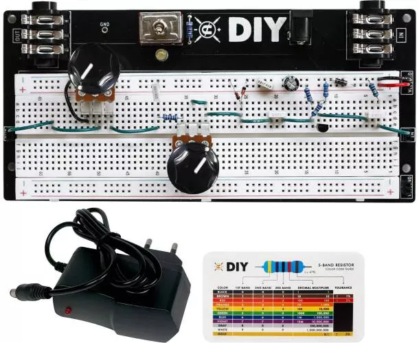 COPPERSOUND - CIR-KIT BREADBOARD BUNDLE SINGLE TRANSISTOR OVERDRIVE COPPERSOUND - CIR-KIT BREADBOARD BUNDLE SINGLE TRANSISTOR OVERDRIVE