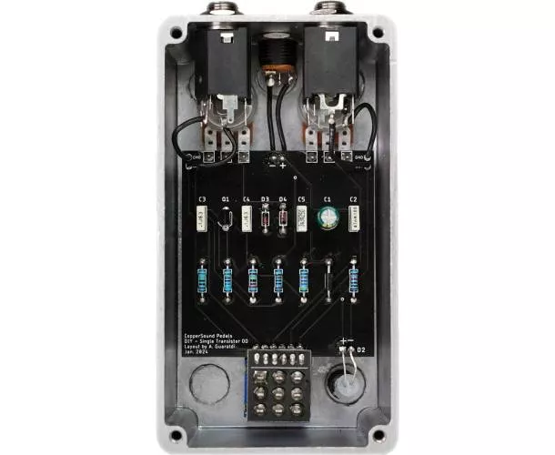 COPPERSOUND - CIR-KIT PEDAL BUNDLE SINGLE TRANSITOR OVERDRIVE COPPERSOUND - CIR-KIT PEDAL BUNDLE SINGLE TRANSITOR OVERDRIVE