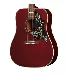 GIBSON - HUMMINGBIRD STANDARD, WINE RED, EXCLUSIVE