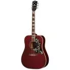 GIBSON - HUMMINGBIRD STANDARD, WINE RED, EXCLUSIVE