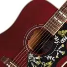 GIBSON - HUMMINGBIRD STANDARD, WINE RED, EXCLUSIVE