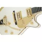 GRETSCH - G6134T-58 VINTAGE SELECT ’58 PENGUIN™ WITH BIGSBY TV JONES VINTAGE WHITE