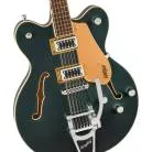GRETSCH - G5622T ELECTROMATIC CENTER BLOCK DOUBLE-CUT WITH BIGSBY LAUREL FINGERBOARD CADILLAC GREEN
