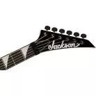 JACKSON - JS SERIES DINKY JS32 DKAP AMARANTH FINGERBOARD TRANSPARENT BLACK BURST