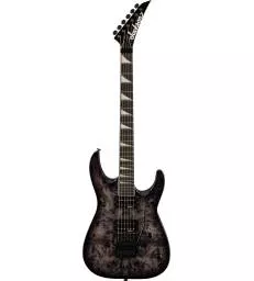 JACKSON - JS SERIES DINKY JS32 DKAP AMARANTH FINGERBOARD TRANSPARENT BLACK
