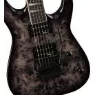 JACKSON - JS SERIES DINKY JS32 DKAP AMARANTH FINGERBOARD TRANSPARENT BLACK