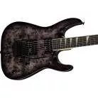 JACKSON - JS SERIES DINKY JS32 DKAP AMARANTH FINGERBOARD TRANSPARENT BLACK