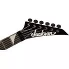 JACKSON - JS SERIES DINKY JS32 DKAP AMARANTH FINGERBOARD TRANSPARENT BLACK