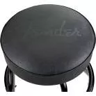 FENDER - EMBOSSED BLACK LOGO BARSTOOL BLACK/BLACK 24"