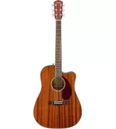 FENDER - CD-140SCE DREADNOUGHT WALNUT FINGERBOARD ALL-MAHOGANY W/CASE