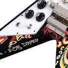 EPIPHONE - INSPIRED BY GIBSON CUSTOM JIMI HENDRIX™ "LOVE DROPS" FLYING V, LEFT-HANDED, EBONY