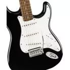 SQUIER - AFFINITY SERIES STRATOCASTER MUSTANG MICRO PACK LAUREL FINGERBOARD BLACK GIG BAG HD9 US CA EU AU JP