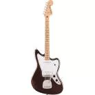 SQUIER - AFFINITY SERIES JAGUAR MAPLE FINGERBOARD WHITE PICKGUARD MYSTIC METALLIC BROWN