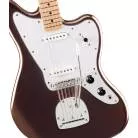 SQUIER - AFFINITY SERIES JAGUAR MAPLE FINGERBOARD WHITE PICKGUARD MYSTIC METALLIC BROWN
