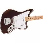 SQUIER - AFFINITY SERIES JAGUAR MAPLE FINGERBOARD WHITE PICKGUARD MYSTIC METALLIC BROWN