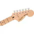 SQUIER - AFFINITY SERIES JAGUAR MAPLE FINGERBOARD WHITE PICKGUARD MYSTIC METALLIC BROWN