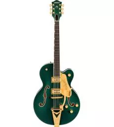 GRETSCH - NASHVILLE HOLLOW BODY WITH STRING-THRU BIGSBY AND GOLD HARDWARE EBONY FINGERBOARD CADILLAC GREEN