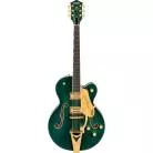 GRETSCH - NASHVILLE HOLLOW BODY WITH STRING-THRU BIGSBY AND GOLD HARDWARE EBONY FINGERBOARD CADILLAC GREEN