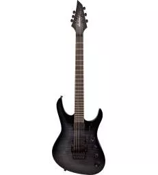 JACKSON - PRO PLUS SIGNATURE CHRIS BRODERICK SOLOIST 6 EBONY FINGERBOARD TRANSPARENT BLACK