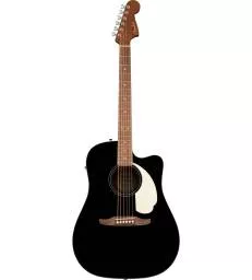 FENDER - CALIFORNIA STANDARD REDONDO CE SPRUCE TOP IVORY PICKGUARD BLACK