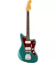 FENDER - AMERICAN PROFESSIONAL CLASSIC JAZZMASTER ROSEWOOD FINGERBOARD FADED SHERWOOD GREEN METALLIC
